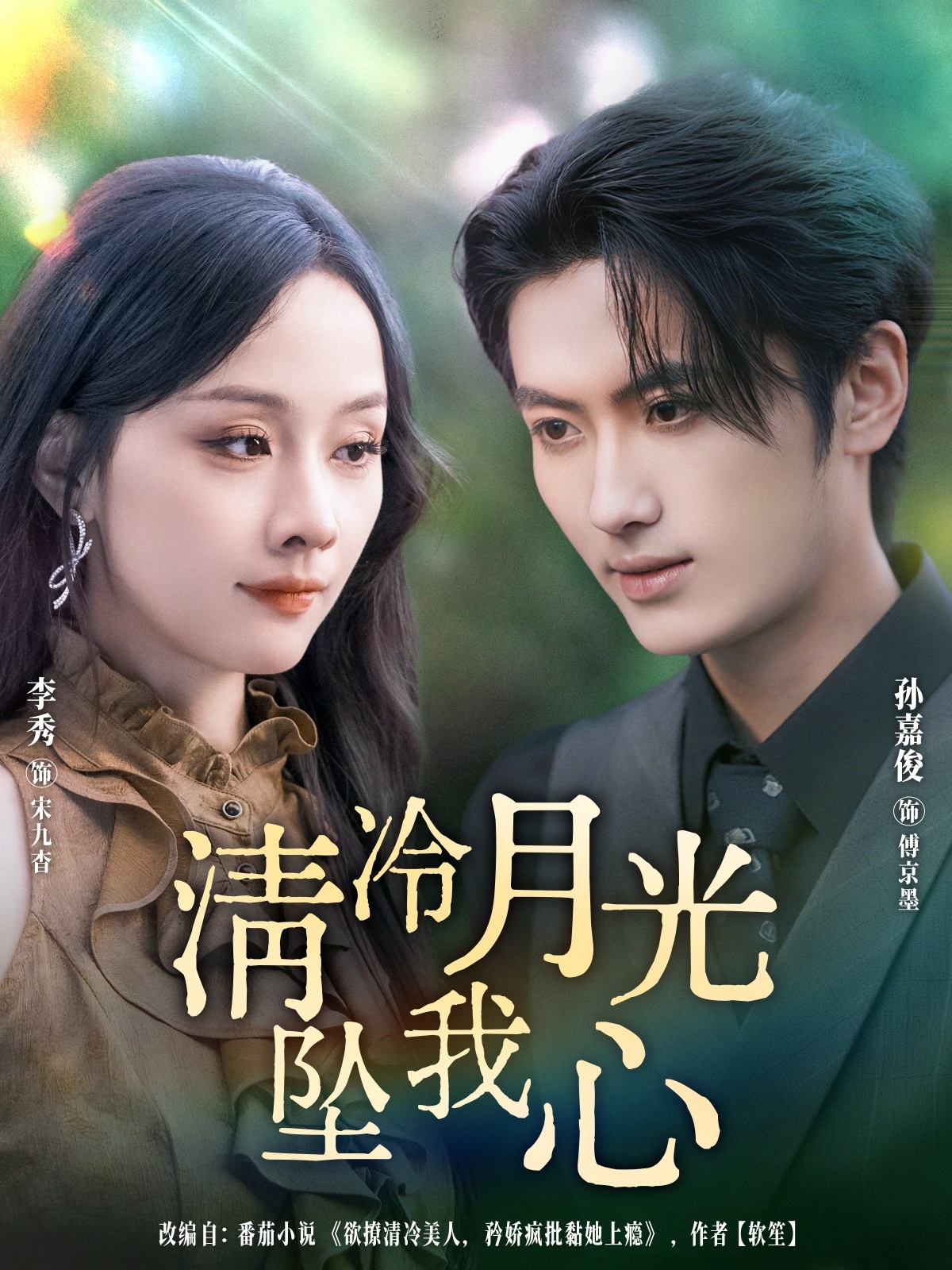 清冷月光坠我心的海报