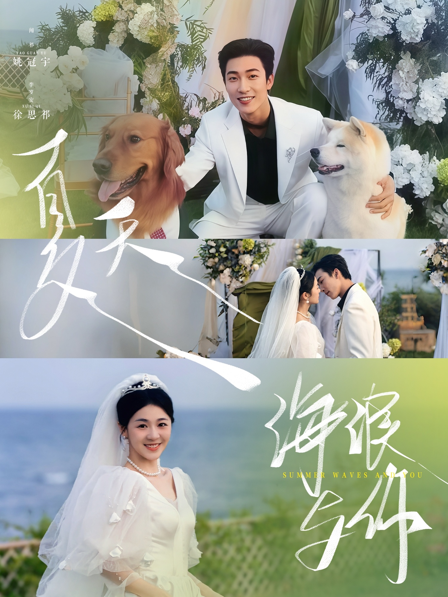 夏天，海浪与你的海报