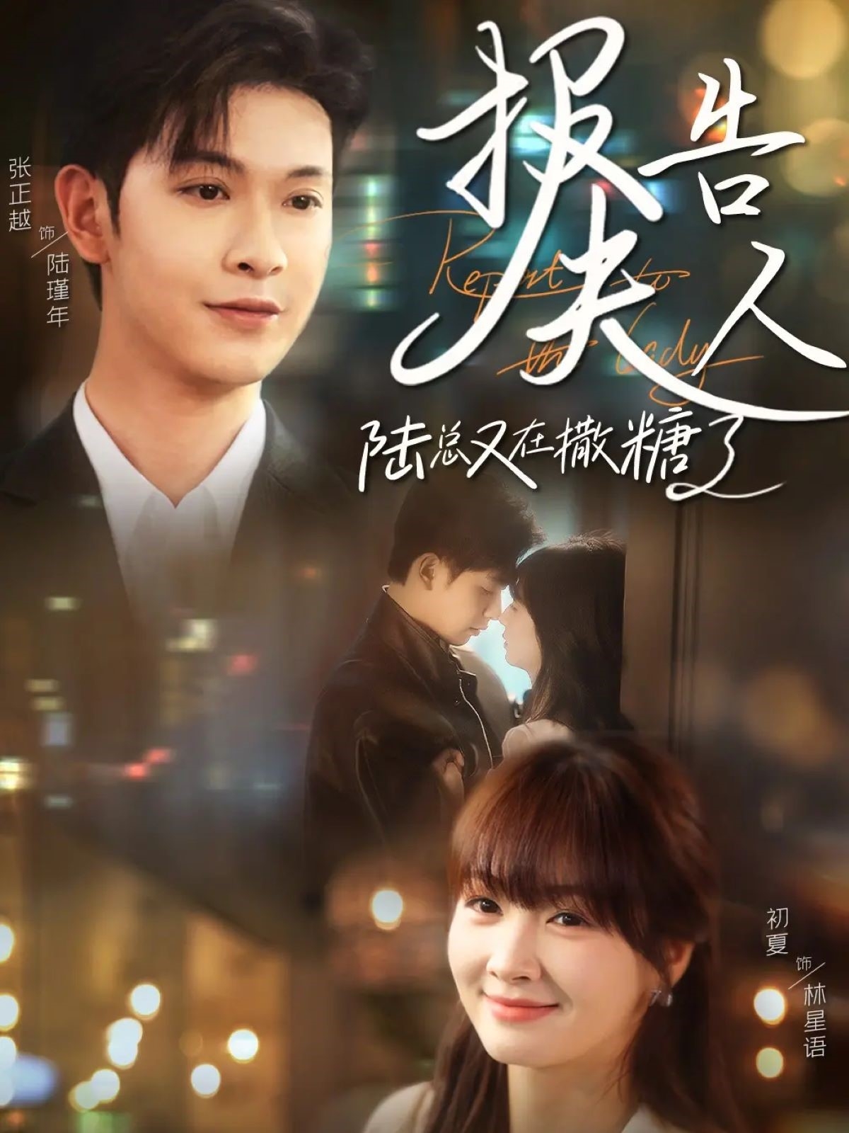 报告夫人陆总又在撒糖了的海报