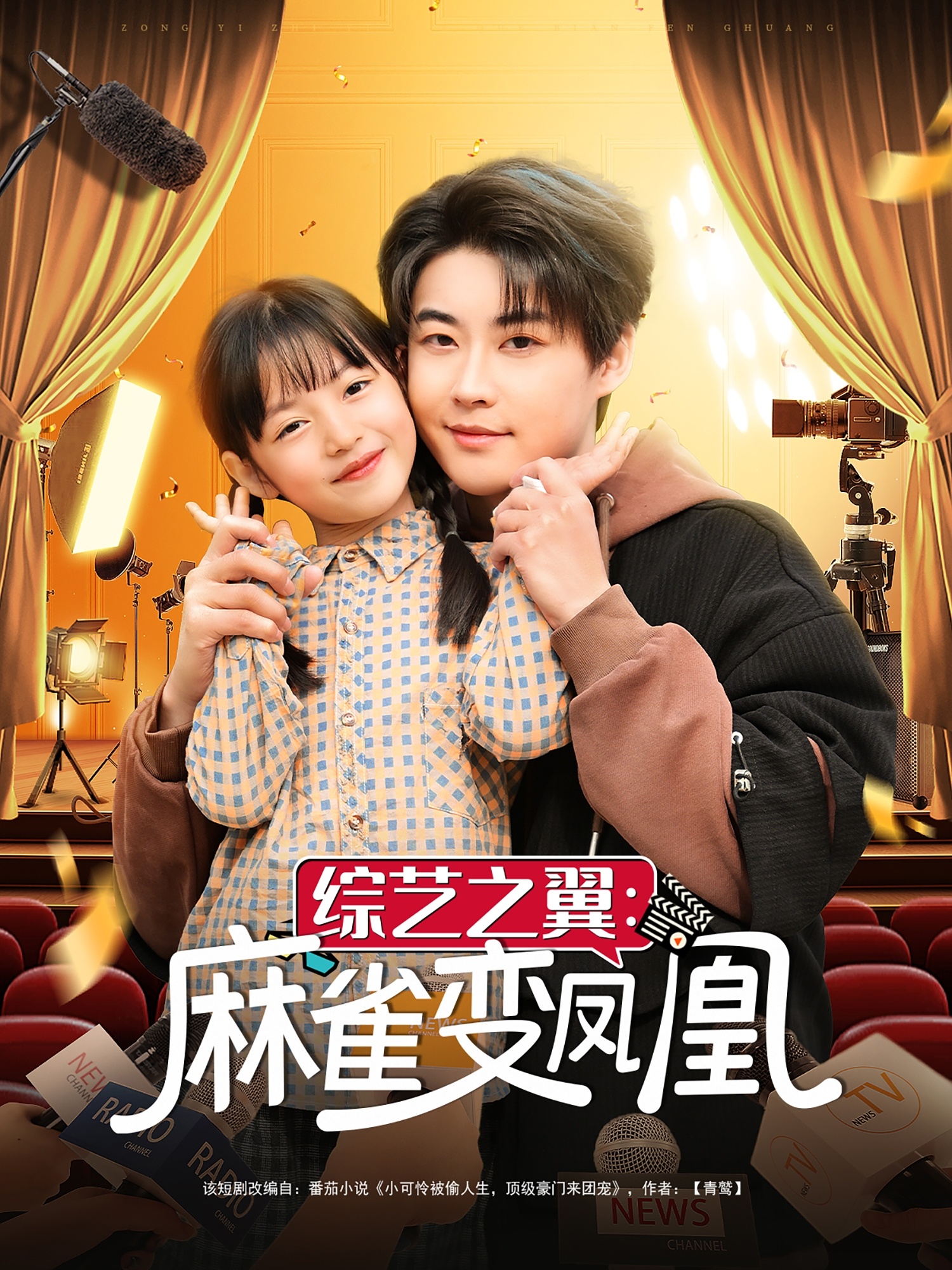 综艺之翼麻雀变凤凰的海报