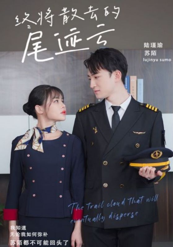 终将散去的尾迹云的海报