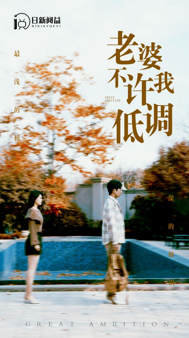 老婆不许我低调的海报