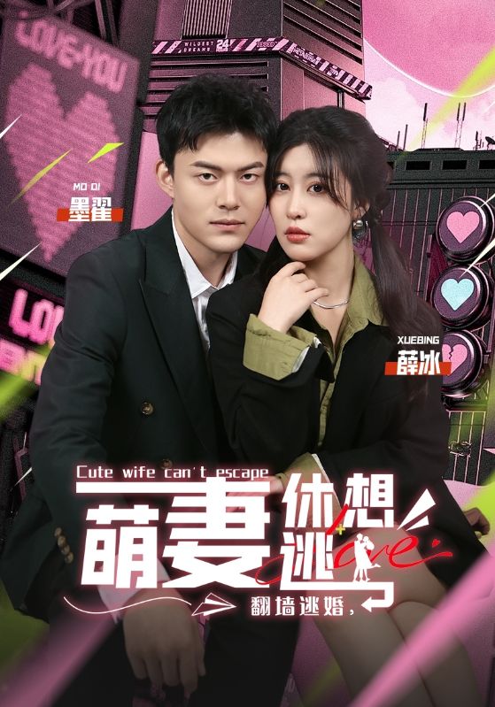 翻墙逃婚，萌妻休想逃的海报