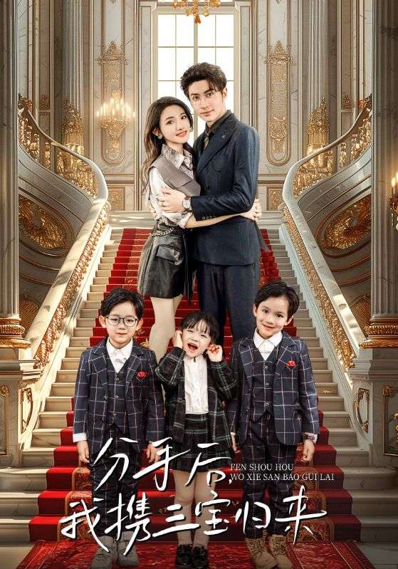 分手后，我携三宝归来的海报