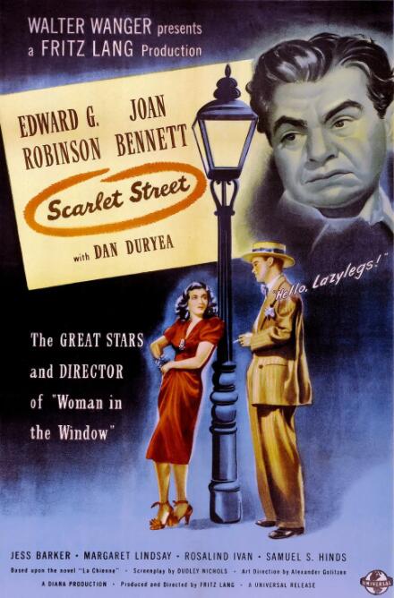 血红街道的海报